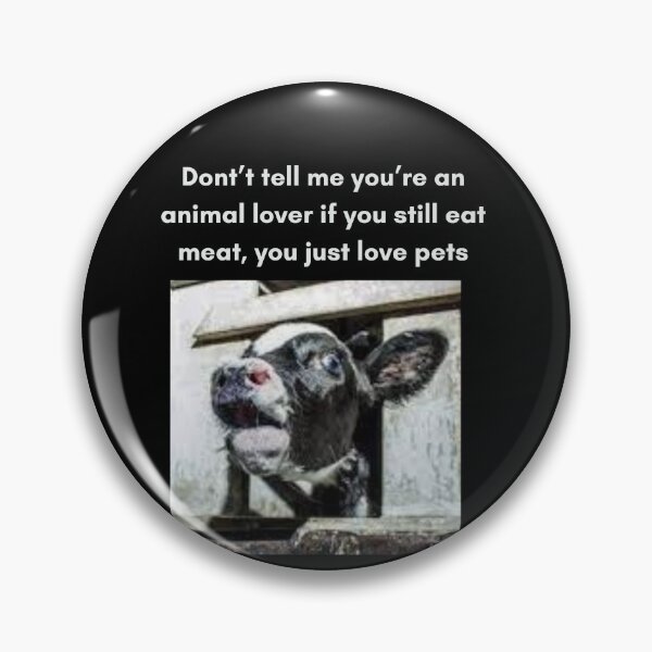 Item preview, Bold vegan and animal rights protest design designed and sold by VoiceForAnimals.