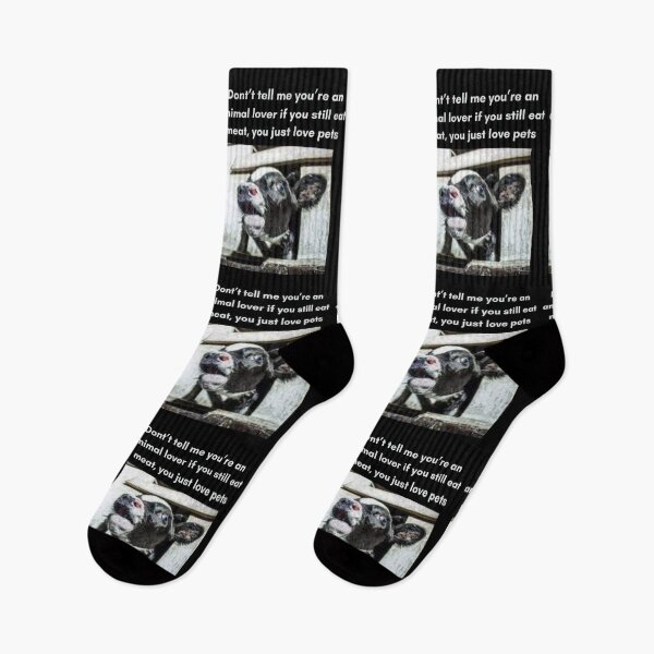 Item preview, Bold vegan and animal rights protest design designed and sold by VoiceForAnimals.