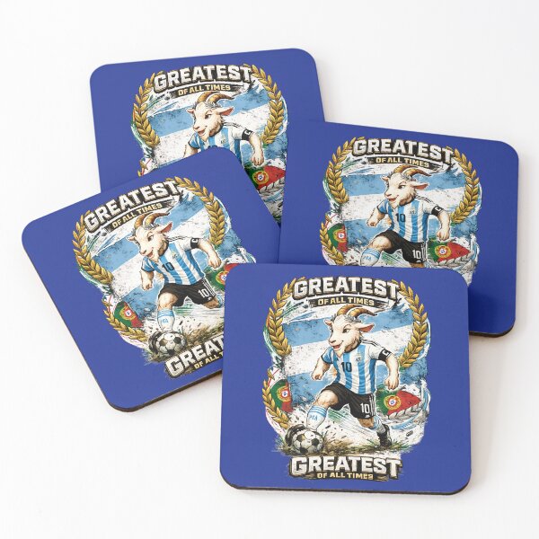 Item preview, Messi GOAT Greatest Of All Time Argentina Football  designed and sold by digitalbob60.