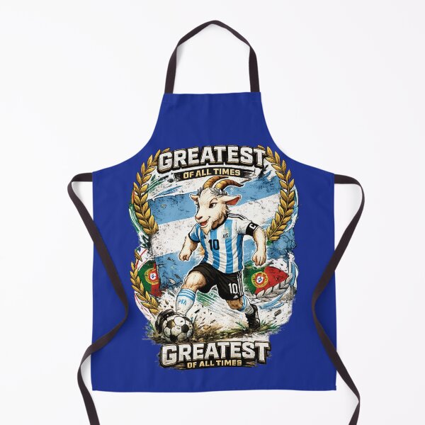 Item preview, Messi GOAT Greatest Of All Time Argentina Football designed and sold by digitalbob60.