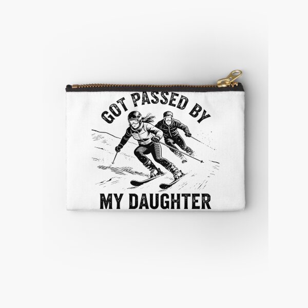 Item preview, Funny Skiing - Got Passed by My Daughter designed and sold by CutOutIdols.