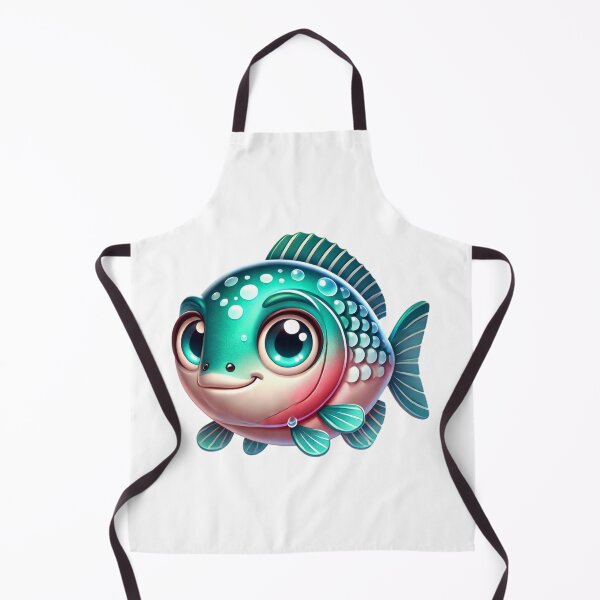 Item preview, Adorable Barramundi Fish designed and sold by Sillytoe.
