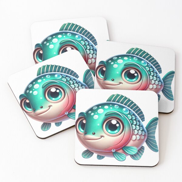 Item preview, Adorable Barramundi Fish designed and sold by Sillytoe.