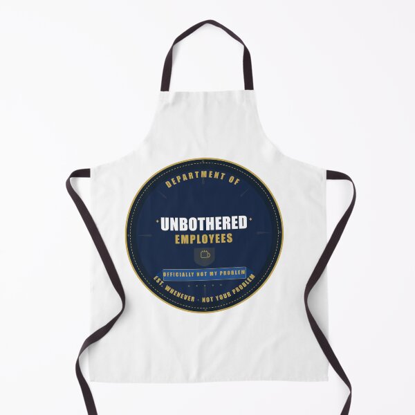 Item preview, Department of Unbothered Employees Funny Office Seal designed and sold by Mega-Shopping.