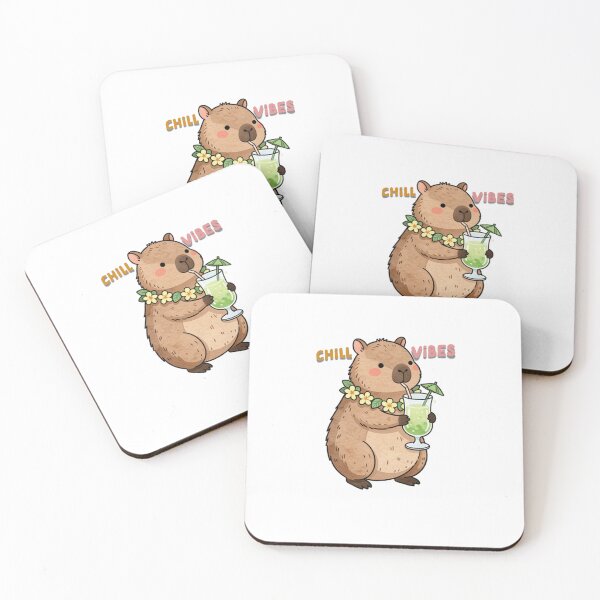 Item preview, Chill Vibes Capybara Aesthetic designed and sold by Zenvaro.
