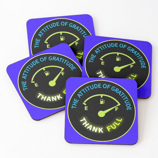 Item preview, THE ATTITUDE OF GRATITUDE... THANK  FULL. designed and sold by RISE AND SHINE.