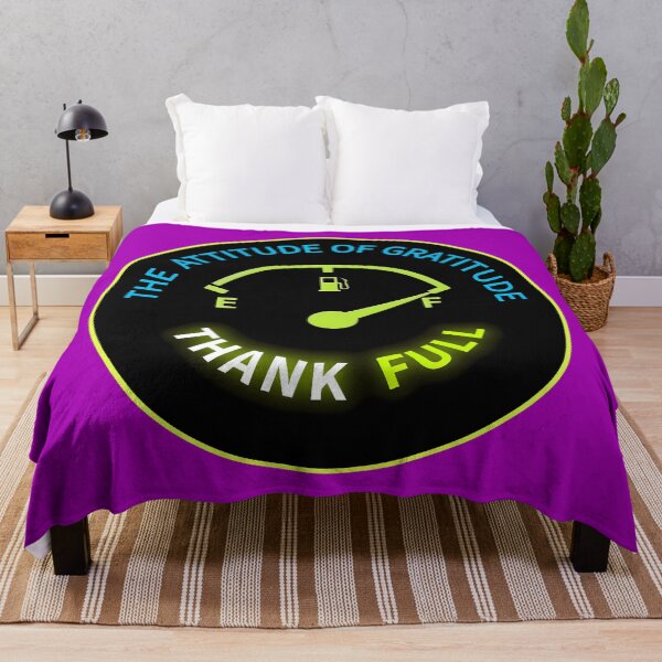 Item preview, THE ATTITUDE OF GRATITUDE... THANK  FULL. designed and sold by RISE AND SHINE.