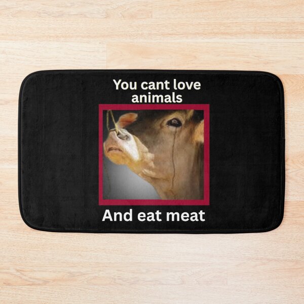 Item preview, Bold vegan and animal rights protest design designed and sold by VoiceForAnimals.