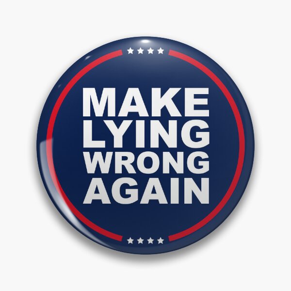 Item preview, Save Democracy - Make Lying Wrong Again - 2026 Midterm Election - Vote 2026 designed and sold by DesignByLeo.