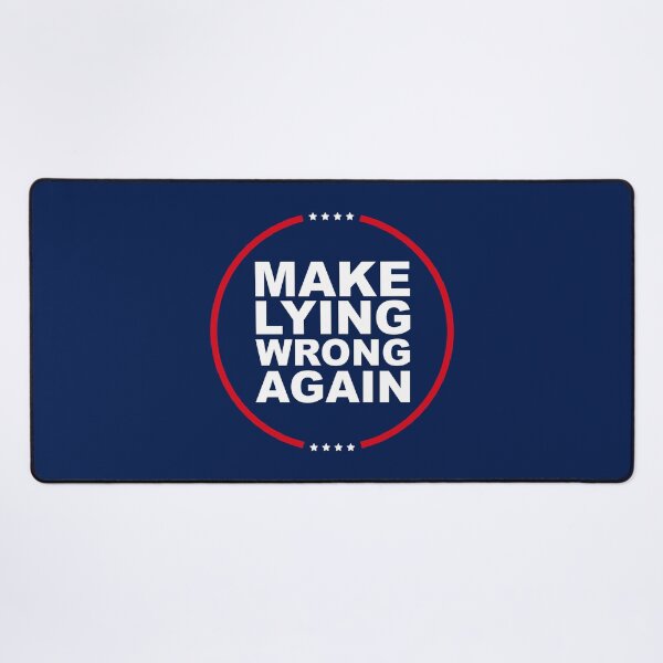 Item preview, Save Democracy - Make Lying Wrong Again - 2026 Midterm Election - Vote 2026 designed and sold by DesignByLeo.
