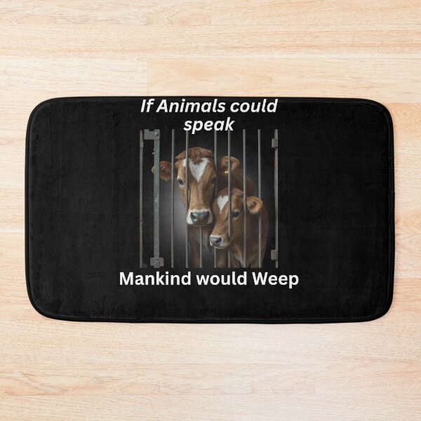Item preview, Bold vegan and animal rights protest design designed and sold by VoiceForAnimals.
