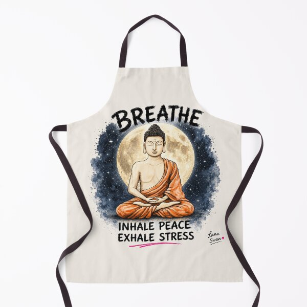 Item preview, MOONLIT BUDDHA | Spiritual Night Art | Zen Moon Aesthetic designed and sold by BlueberrySwan.