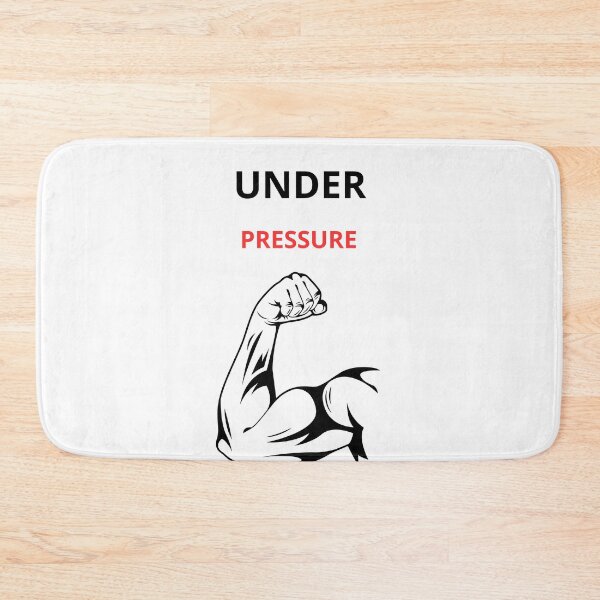 Item preview, Forged Under Pressure Gym Motivation Design designed and sold by Wild Horizon Studio.