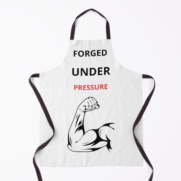 Item preview, Forged Under Pressure Gym Motivation Design designed and sold by Wild Horizon Studio.