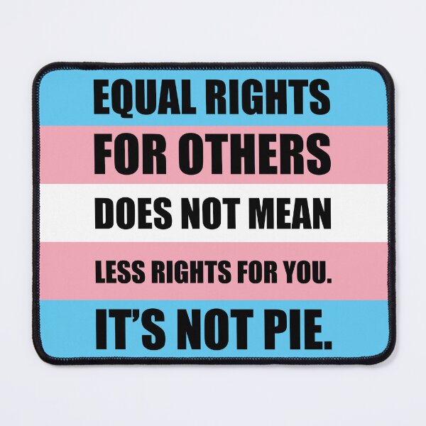 Item preview, Transgender Flag - Equal Rights - Vote 2026 - 2026 Midterm Election - Funny Quotes - Pride Month - LGBTQ Rights designed and sold by DesignByLeo.