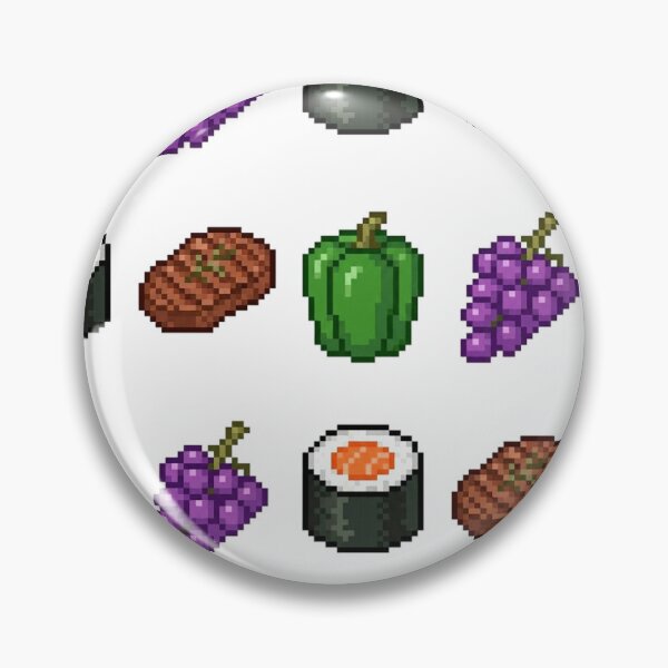 Item preview, Copy of Pixel Food Icons – Retro Style Gourmet Set designed and sold by WATEKE.