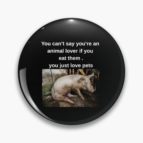 Item preview, Bold vegan and animal rights protest design designed and sold by VoiceForAnimals.