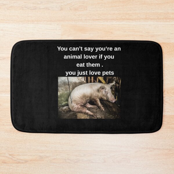 Item preview, Bold vegan and animal rights protest design designed and sold by VoiceForAnimals.