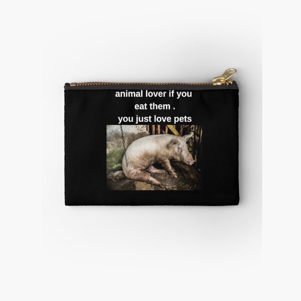 Item preview, Bold vegan and animal rights protest design designed and sold by VoiceForAnimals.