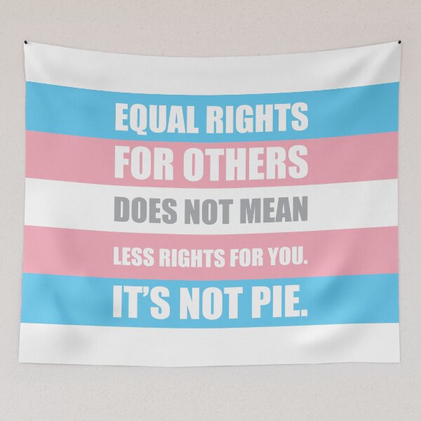 Item preview, Transgender Flag - Equal Rights - Vote 2026 - 2026 Midterm Election - Funny Sayings - Pride Month - LGBTQ Rights designed and sold by DesignByLeo.