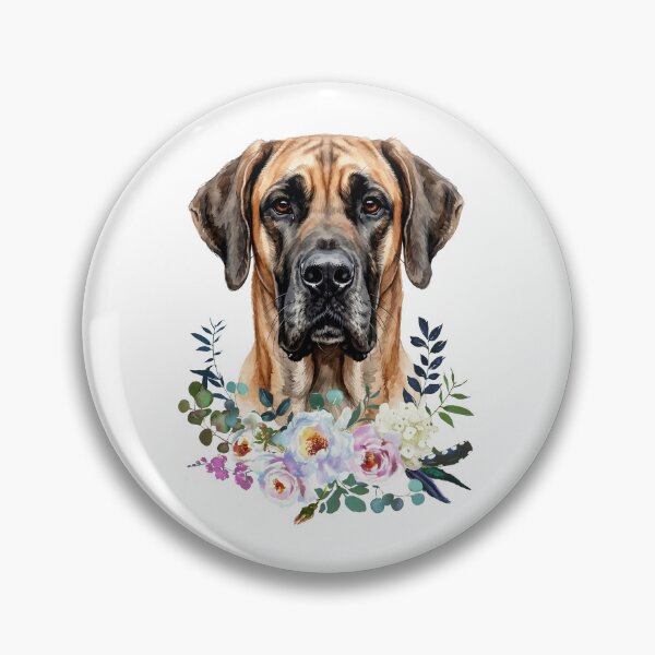 Item preview, Watercolor Great Dane designed and sold by Liededrom..