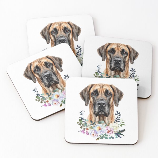 Item preview, Watercolor Great Dane designed and sold by Liededrom..