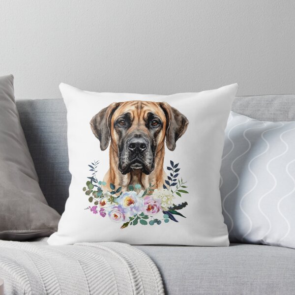 Item preview, Watercolor Great Dane designed and sold by Liededrom..