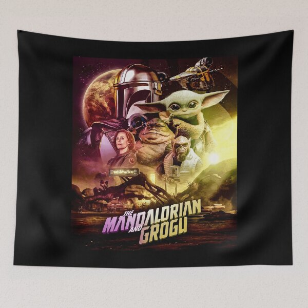 Item preview, Mando and Grogu designed and sold by helman-art.