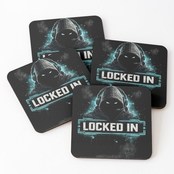 Item preview, Locked In – Dark Gamer Focus Design designed and sold by MarketWolf.