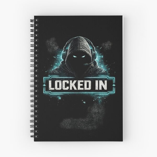 Item preview, Locked In – Dark Gamer Focus Design designed and sold by MarketWolf.