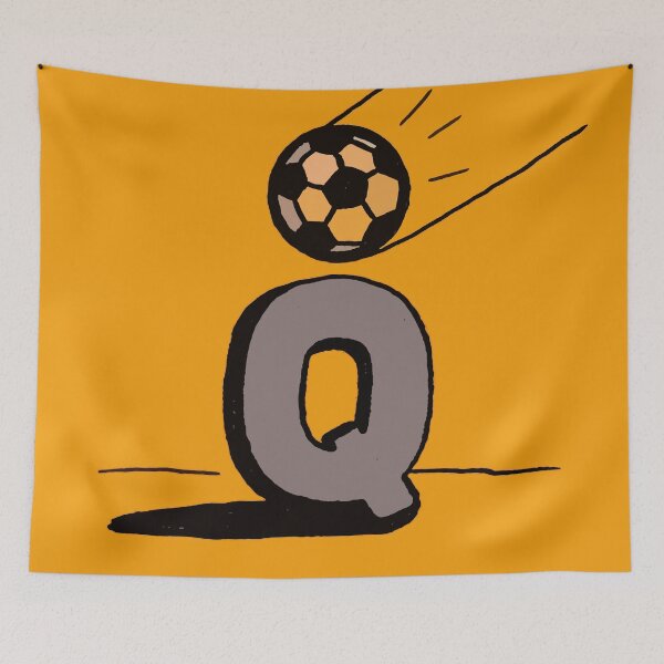 Item preview, Quick Counter Football Monogram Q Qualifiers Style designed and sold by fadilow.