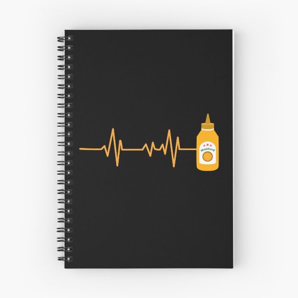 Item preview, Mustard heartbeat, mustard lovers designed and sold by Shedronpanda.