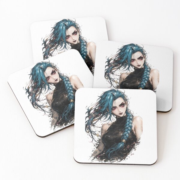 Item preview, Jinx League of Legends Chaos Blue designed and sold by Estairco.