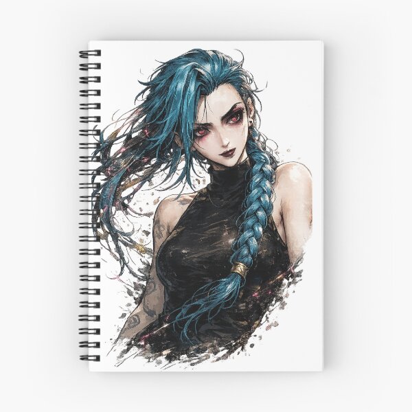 Aperçu de l'œuvre Jinx League of Legends Chaos Bleu créée et vendue par Estairco.