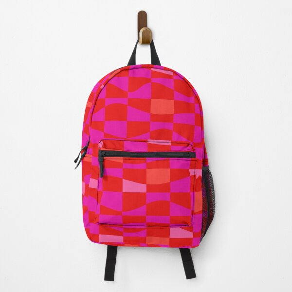 Item preview, Vivid Meditation Grid in Neon Red, Hot Pink and Coral designed and sold by Deutschic.