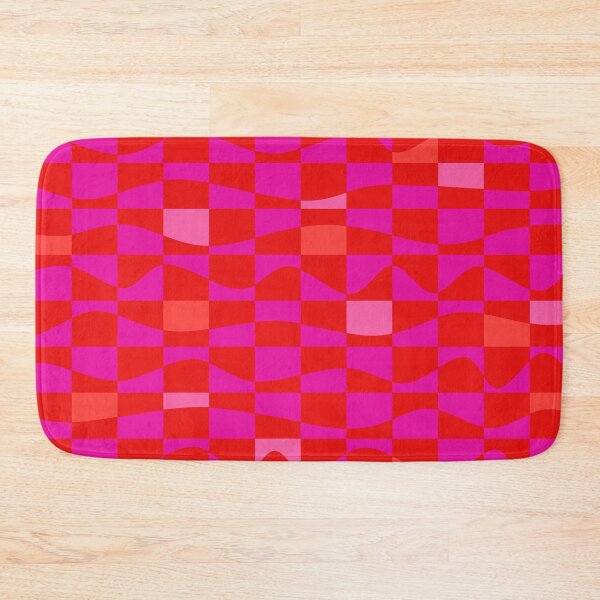 Item preview, Vivid Meditation Grid in Neon Red, Hot Pink and Coral designed and sold by Deutschic.