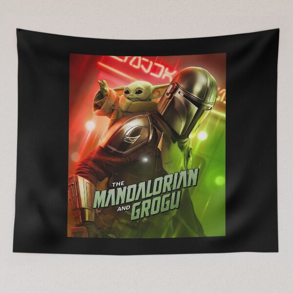 Item preview, Mando and Grogu designed and sold by helman-art.