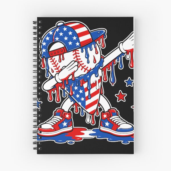 Item preview, Cute Fourth Of July Baseball Dabbing Sports Lover designed and sold by Crookedorbit.
