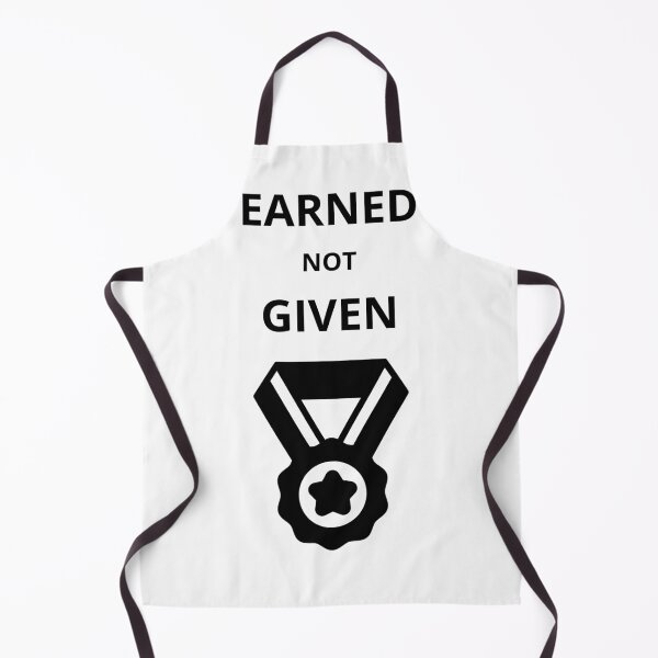 Item preview, Earned Not Given Gym Motivation Design designed and sold by Wild Horizon Studio.