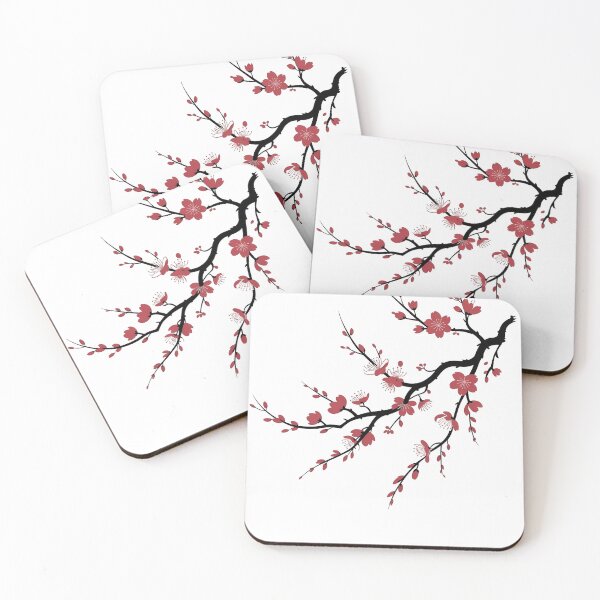 Item preview, Minimalist Sakura Ink Japanese Nature Design designed and sold by WikaKowalczyk.