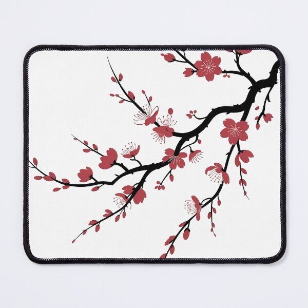 Item preview, Minimalist Sakura Ink Japanese Nature Design designed and sold by WikaKowalczyk.