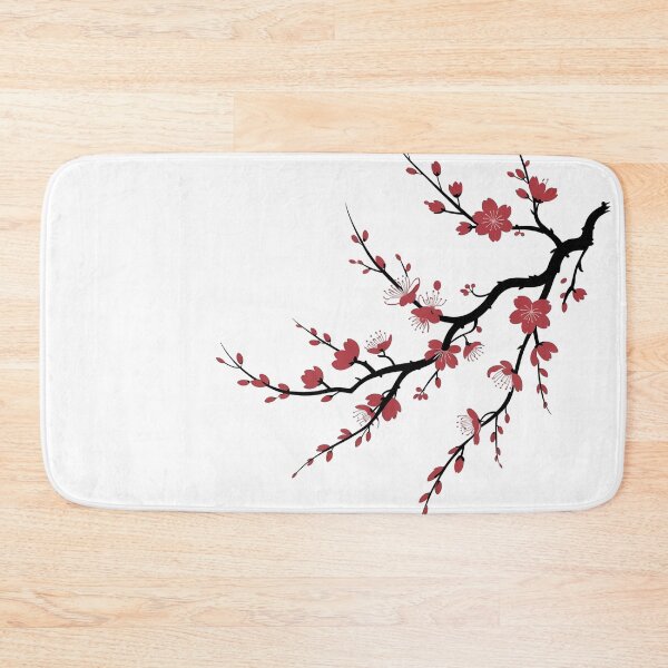 Item preview, Minimalist Sakura Ink Japanese Nature Design designed and sold by WikaKowalczyk.