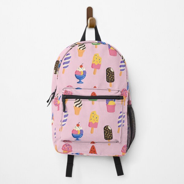 Item preview, Cute ice cream seamless pink pattern. Sweet summer ice cream and popsicles set designed and sold by MariPon.