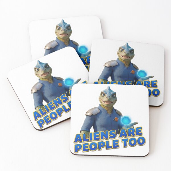 Item preview, Aliens Are People Too - Blue Orbs designed and sold by Atlas Crew - By Glorfin.