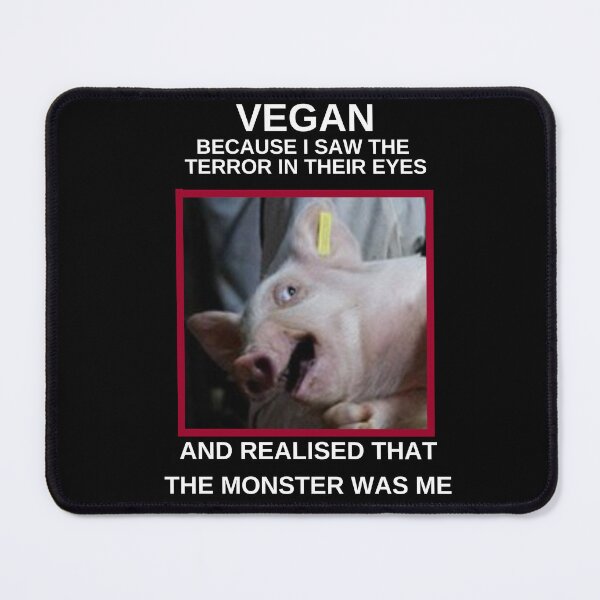 Item preview, Bold vegan and animal rights protest design designed and sold by VoiceForAnimals.