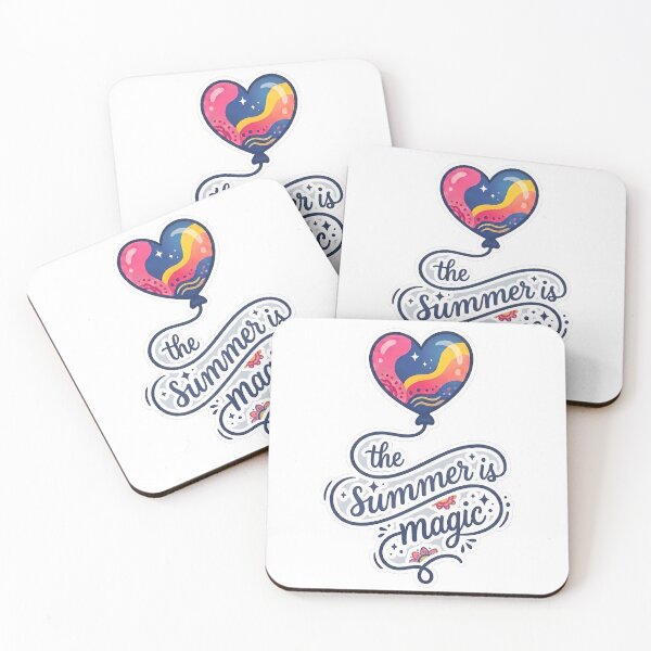 Item preview, SUMMER IS MAGIC + designed and sold by Cosmolino.