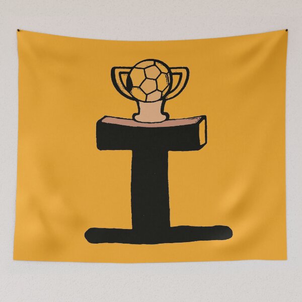 Item preview, Tournament Trophy Football Monogram T Team Style designed and sold by xmoudx.