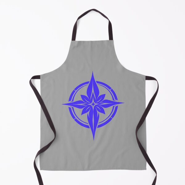 Item preview, Indigo Compass Flower — Floral Sigil Emblem designed and sold by Dream Machine.