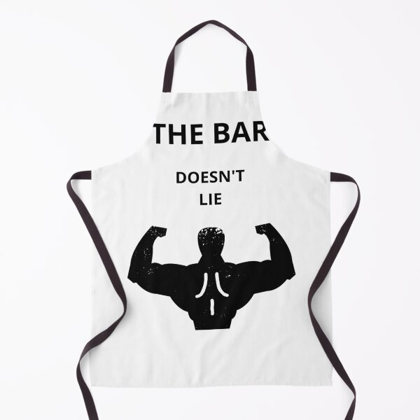 Item preview, The Bar Doesn't Lie Weightlifting Design designed and sold by Wild Horizon Studio.