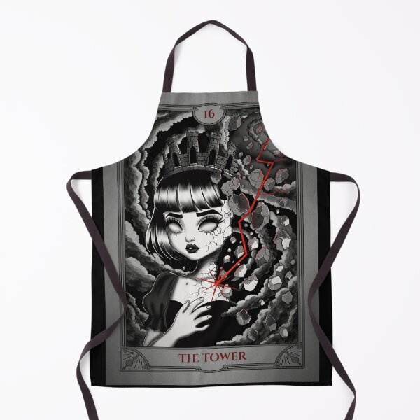 Item preview, The Tower - Dark Arcana Tarot Card designed and sold by Ossidiana..